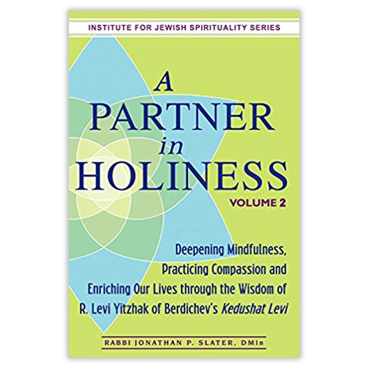 A Partner In Holiness By Rabbi Jonathan Slater: Volume 2