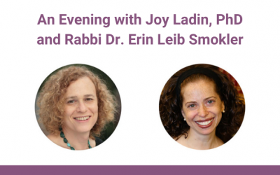 A Conversation with Joy Ladin, PhD and Rabbi Dr. Erin Leib Smokler