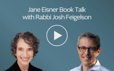 Book Talk with Jane Eisner