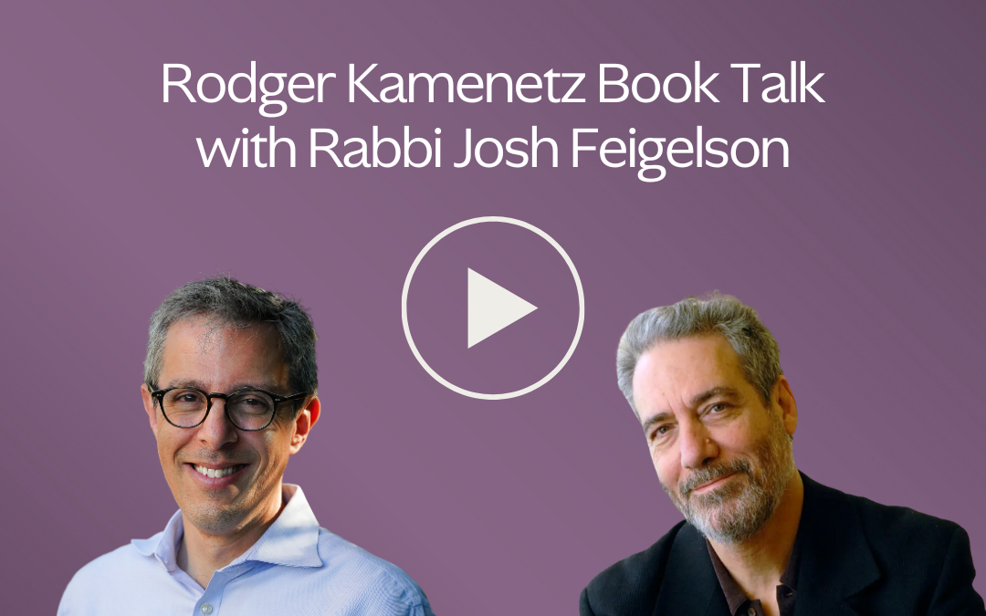 Book Talk with Rodger Kamenetz