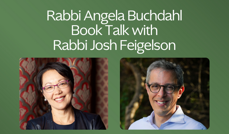 Rabbi Angela Buchdahl Book Talk