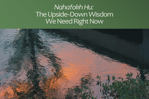 Nahafokh Hu: The Upside-Down Wisdom We Need Right Now