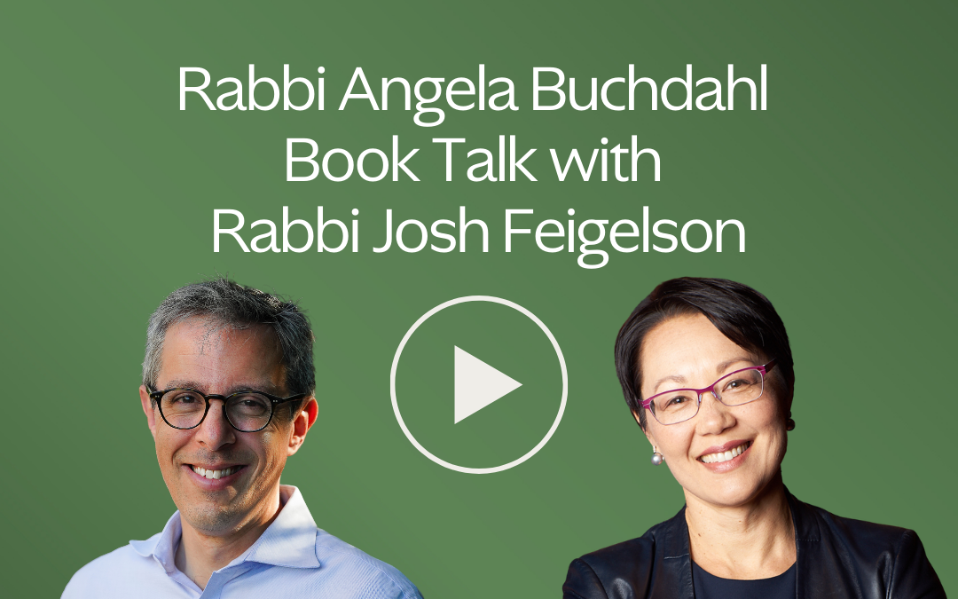 Book Talk with Rabbi Angela Buchdahl
