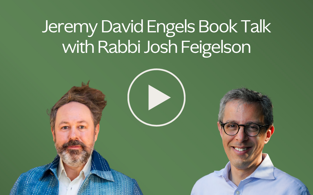 Book Talk with Jeremy David Engels