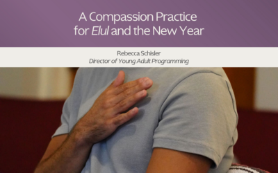 A Compassion Practice for Elul and the New Year